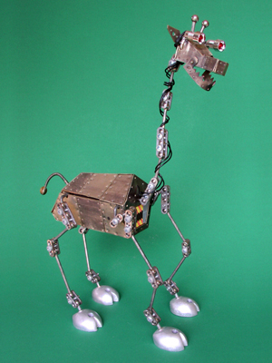 The Ruminator - Robotic giraffe model